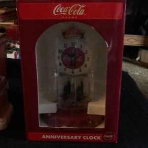 Coca-Cola anniversary clock